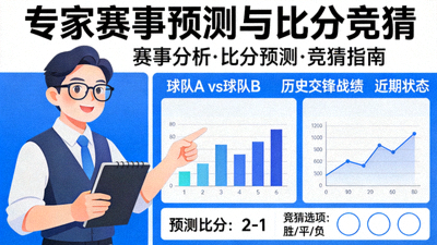专家赛事预测与比分竞猜文章配图